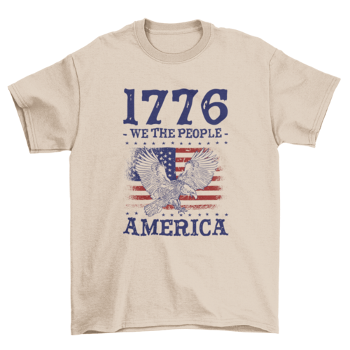 1776 America Patriotic Tee