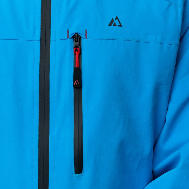 Adventure 2.0 Light Blue Hooded Windbreaker