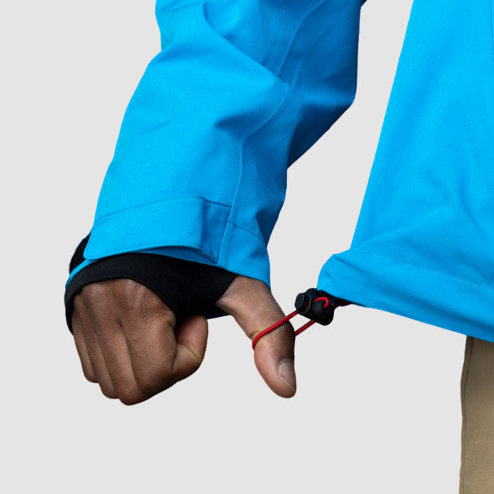 Adventure 2.0 Light Blue Hooded Windbreaker