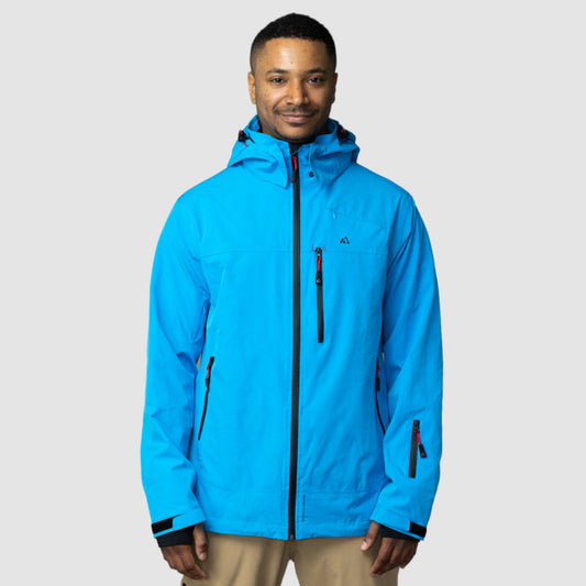 Adventure 2.0 Light Blue Hooded Windbreaker