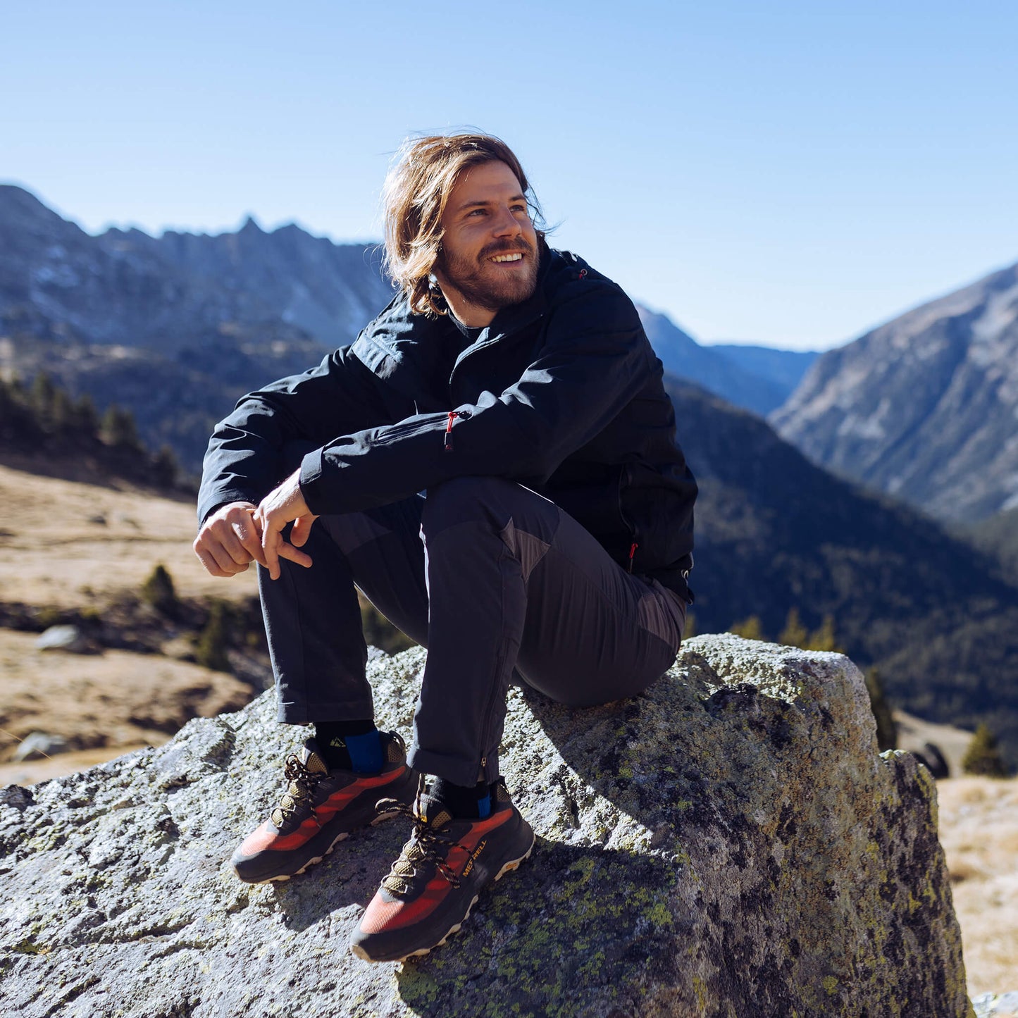 Adventure 2.0 Men's Black Windbreaker