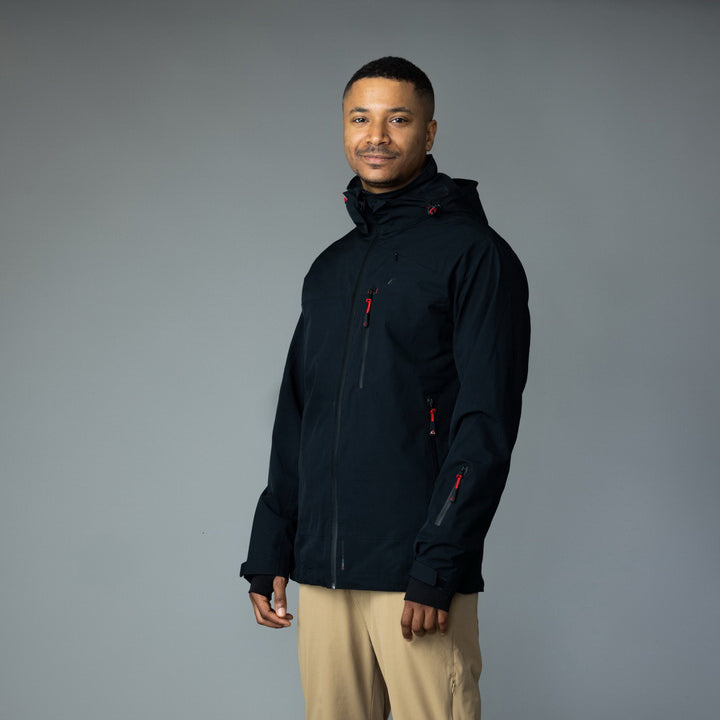 Adventure 2.0 Men's Black Windbreaker