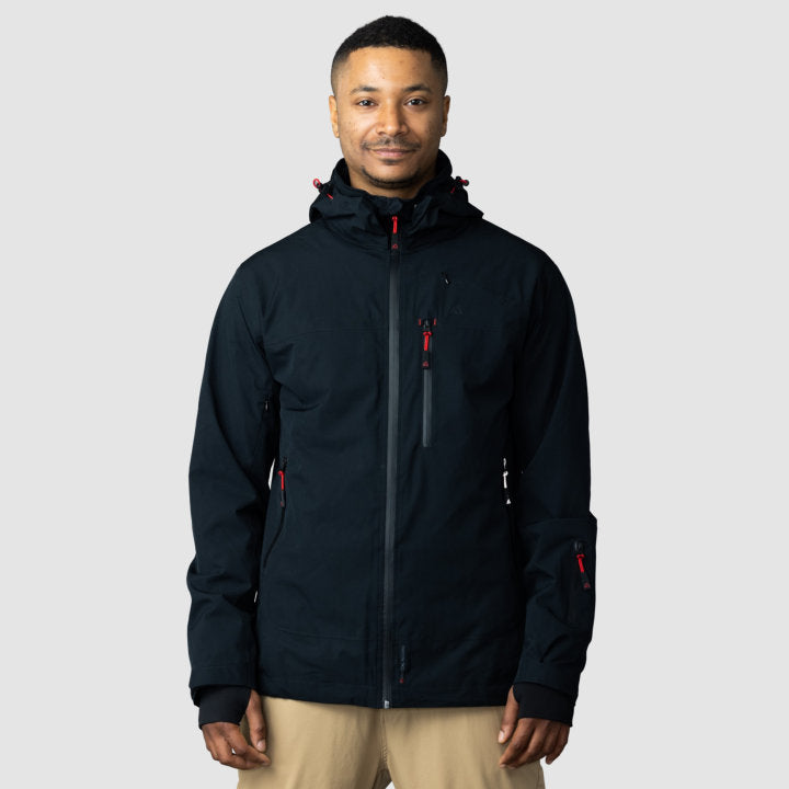 Adventure 2.0 Men's Black Windbreaker