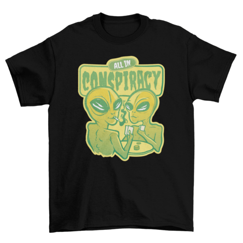 Alien Poker Tee