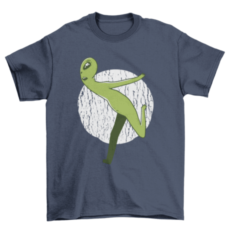 Alien Running T-Shirt