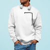 Angled Logo Crewneck Sweatshirt