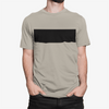 Black Colorblock Tee