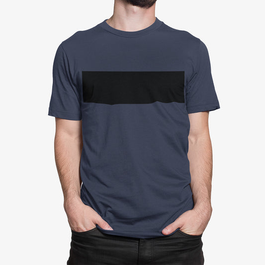 Black Colorblock Tee