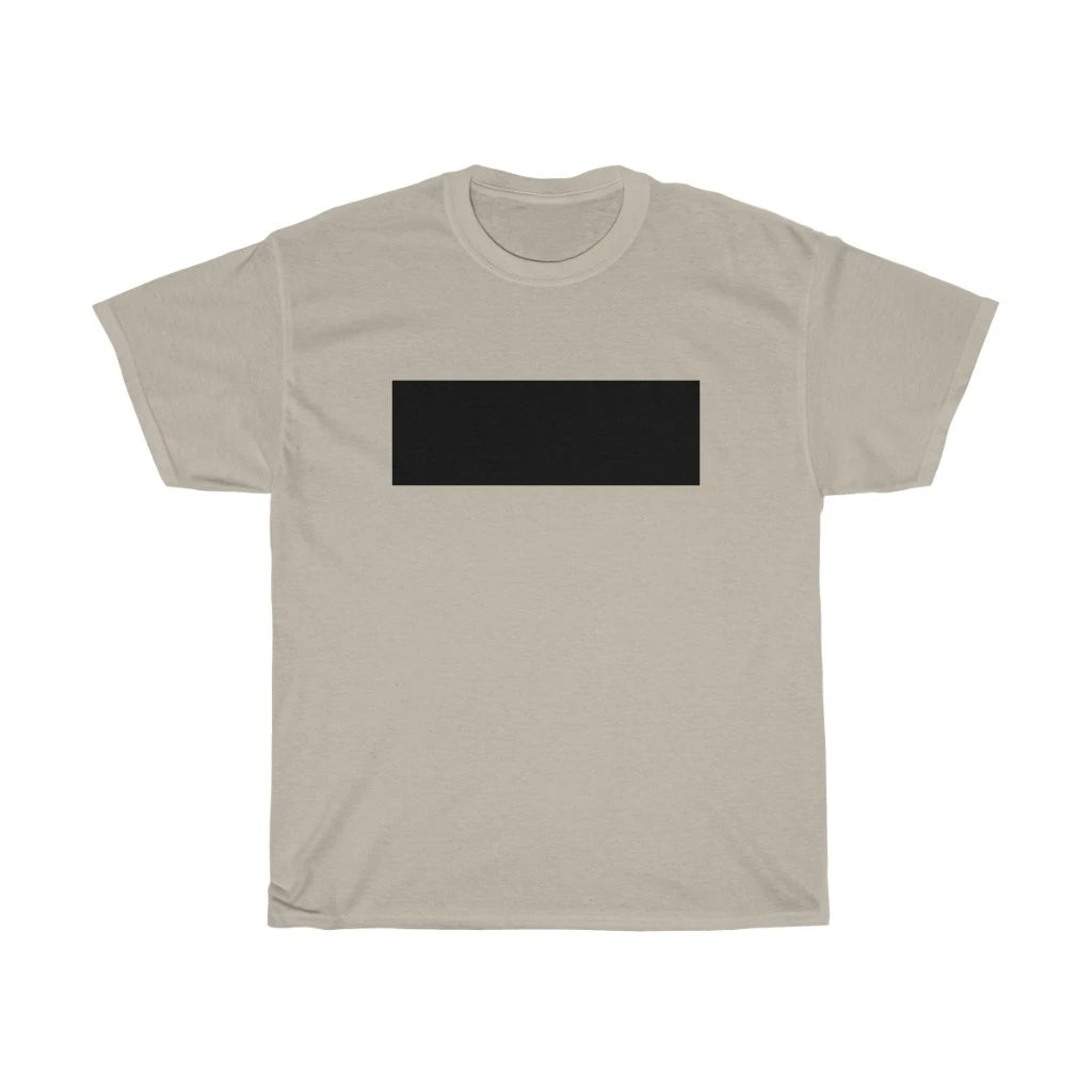 Black Colorblock Tee