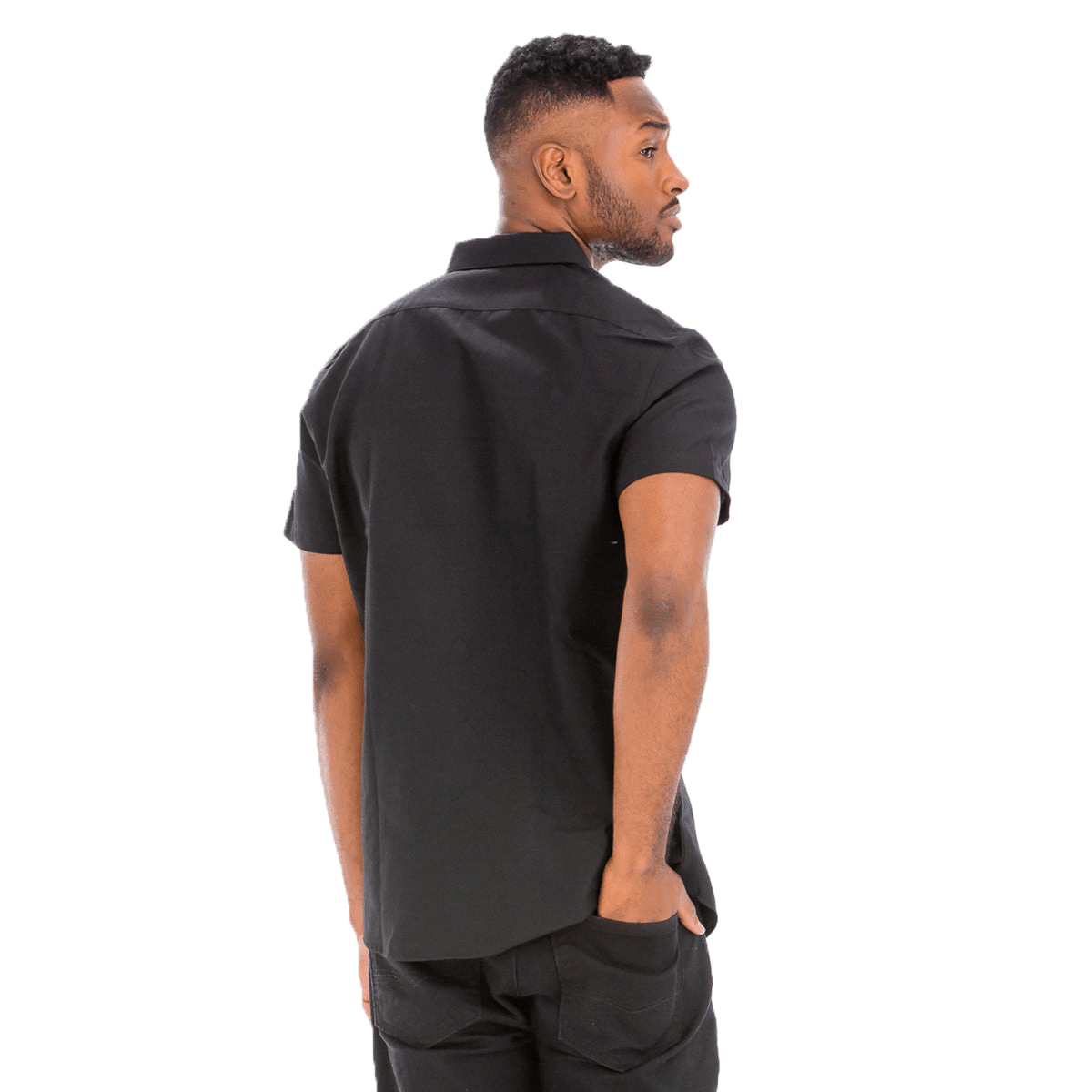 Black Signature Short Sleeve Shirt