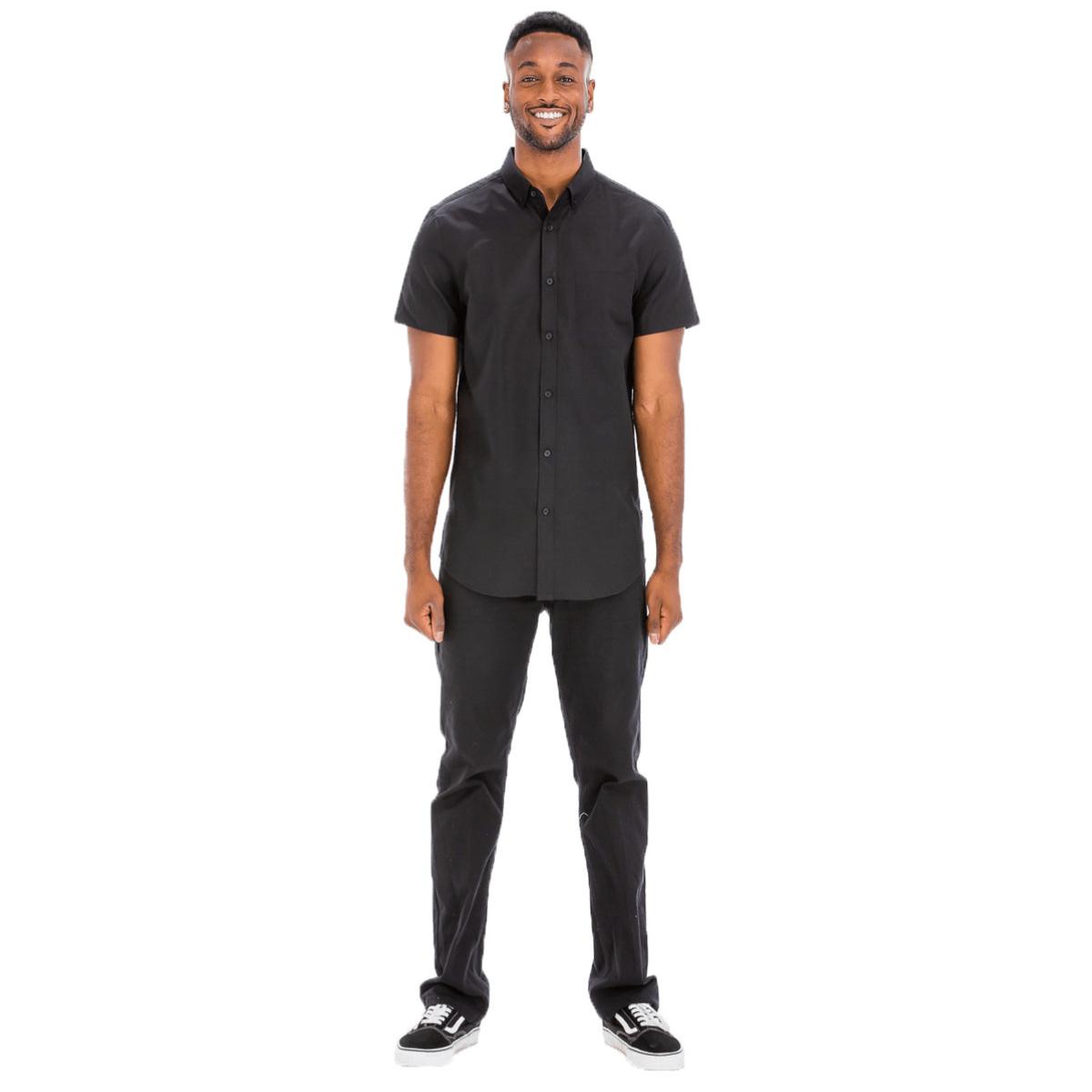 Black Signature Short Sleeve Shirt