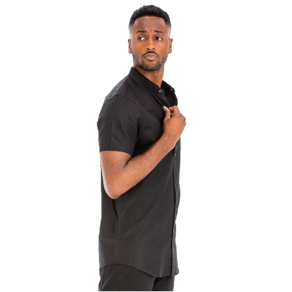 Black Signature Short Sleeve Shirt