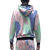 Blue Pink Tie Dye Hoodie