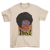 Born in 3 Black Woman Tee