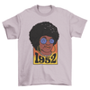 Born in 3 Black Woman Tee