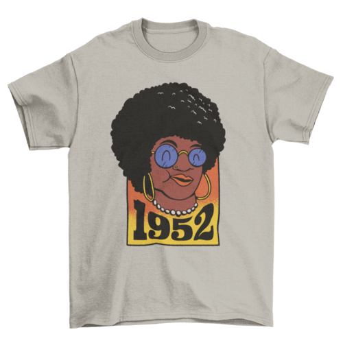 Born in 3 Black Woman Tee