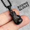 Boxing Glove Pendant Necklace