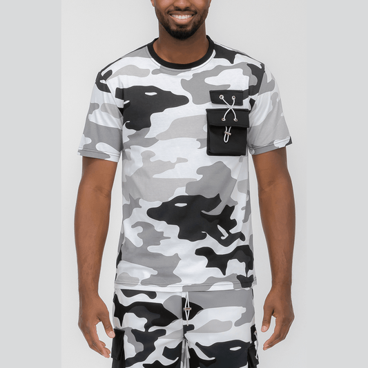 Camo Toggle Tee