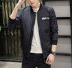 Casual Zip-Up Bomber Jacket