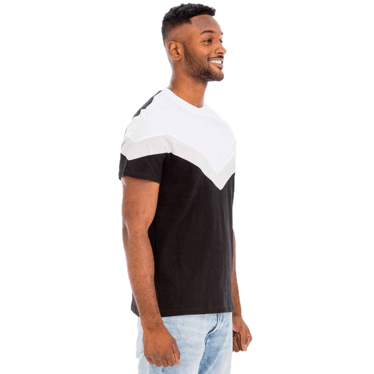 Chevron Colorblock Tee