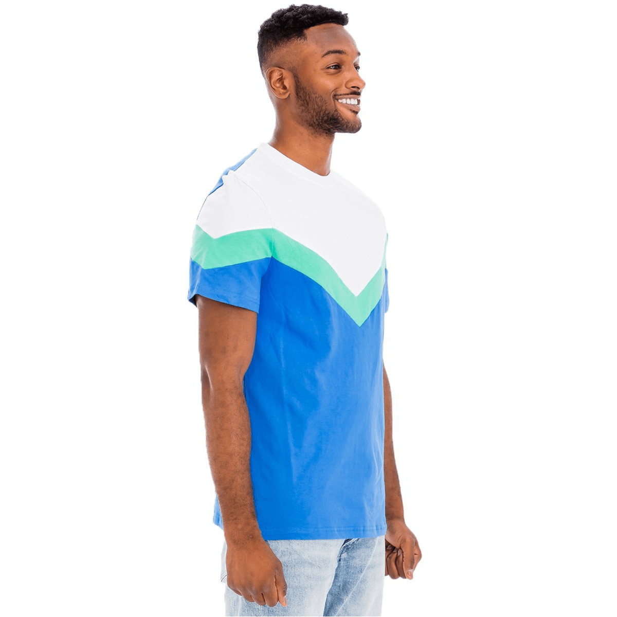 Chevron Colorblock Tee