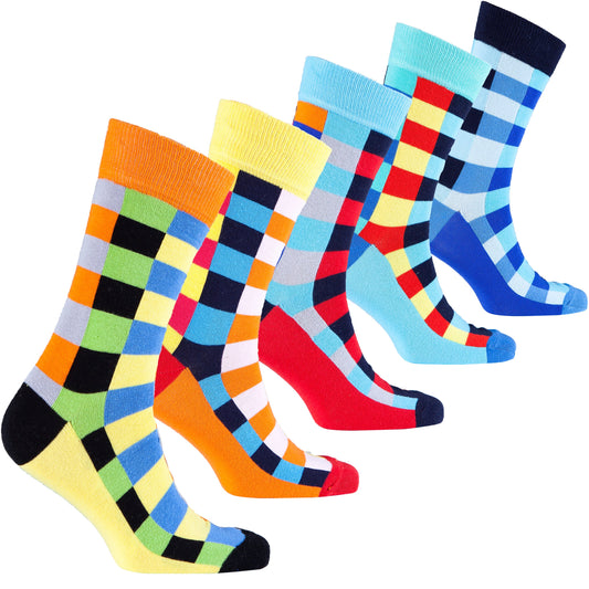 Classic Men's Blocks Socks