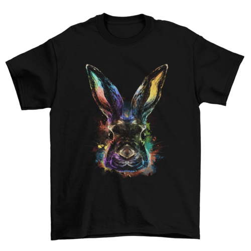 Colorful Rabbit Tee