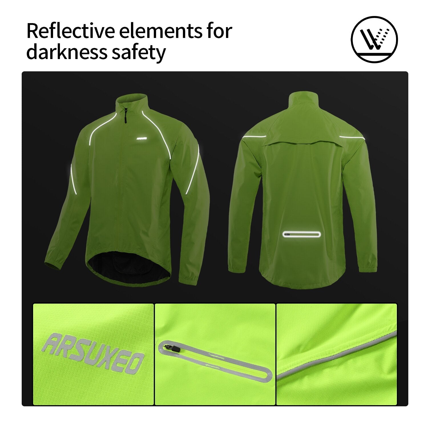 Cycling Waterproof Windbreaker