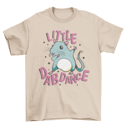 Dabbing Cute Mouse T-Shirt