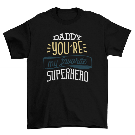 Daddy Superhero Tee