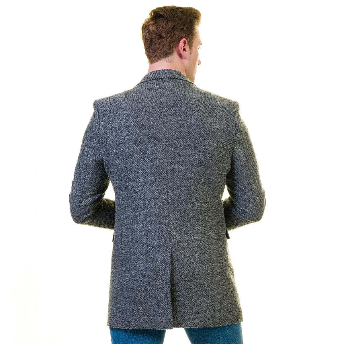 European Elegance Wool Tailored Jacket