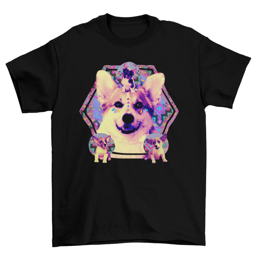 Incredible Corgi Psychedelic Tee