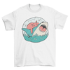 Kitten & Shark Tee