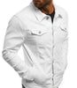 Mens Casual Dual Pocket Jacket