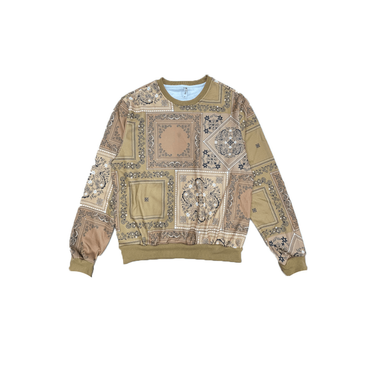 Paisley All Over Print Sweatshirt