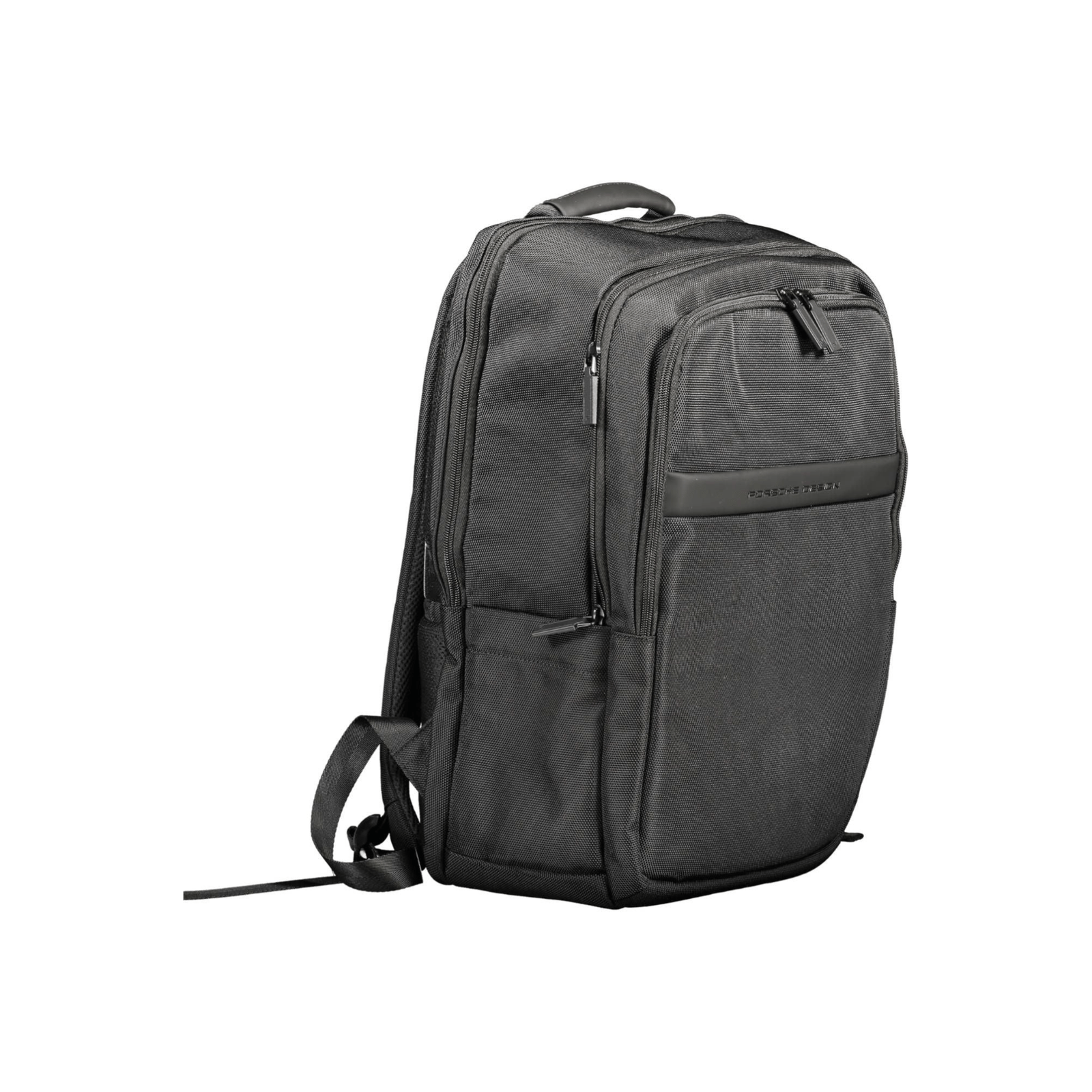 Porsche Black Poly Backpack: Sleek Style