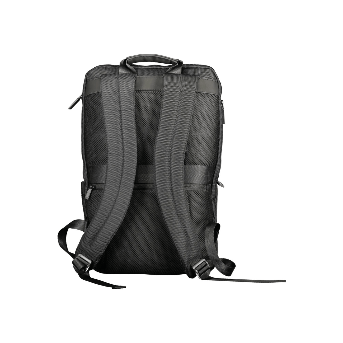 Porsche Black Poly Backpack: Sleek Style