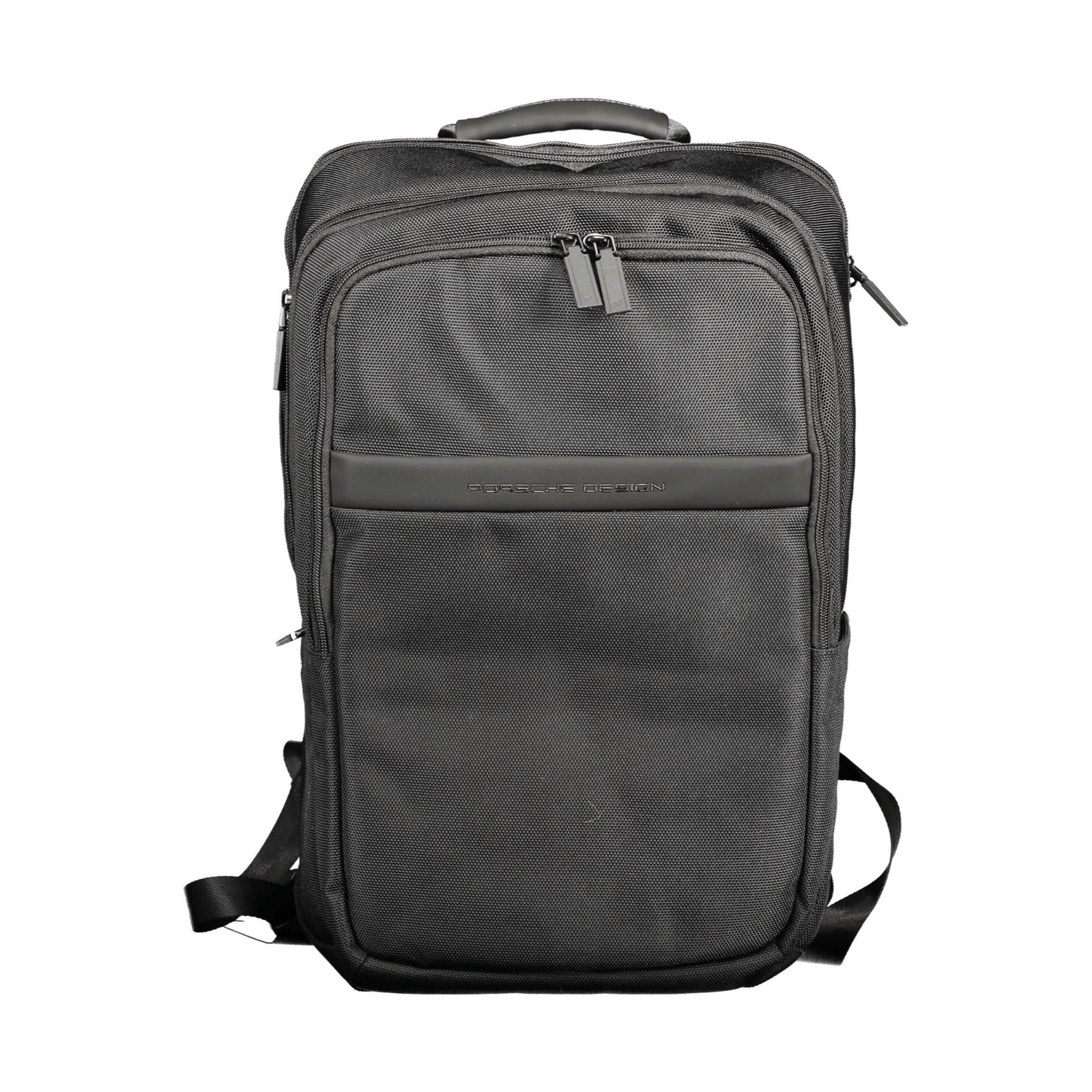 Porsche Black Poly Backpack: Sleek Style