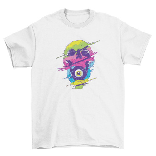 Psychedelic Skull Tee