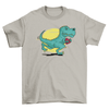 Running T-Rex Heart Tee