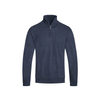 SOLID Quarter Zip Sweater