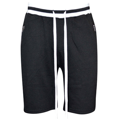 Black & White Brandon Terry Shorts