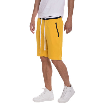 Yellow Terry Shorts