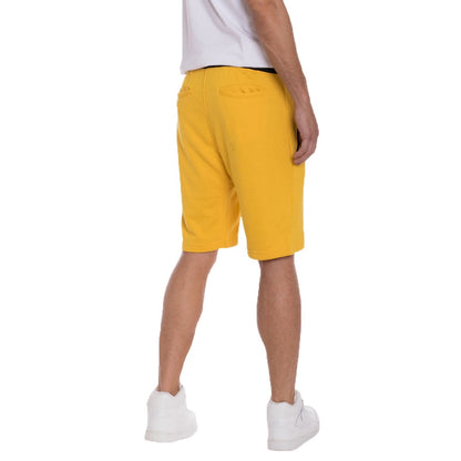 Yellow Terry Shorts