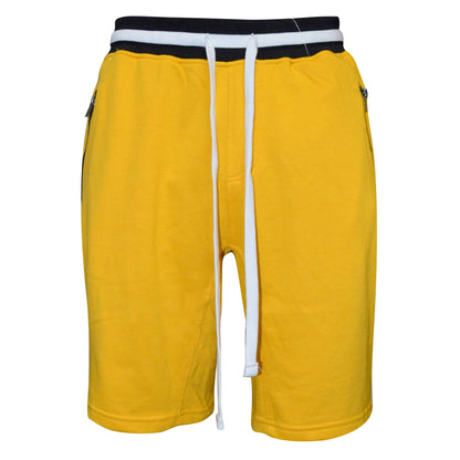 Yellow Terry Shorts