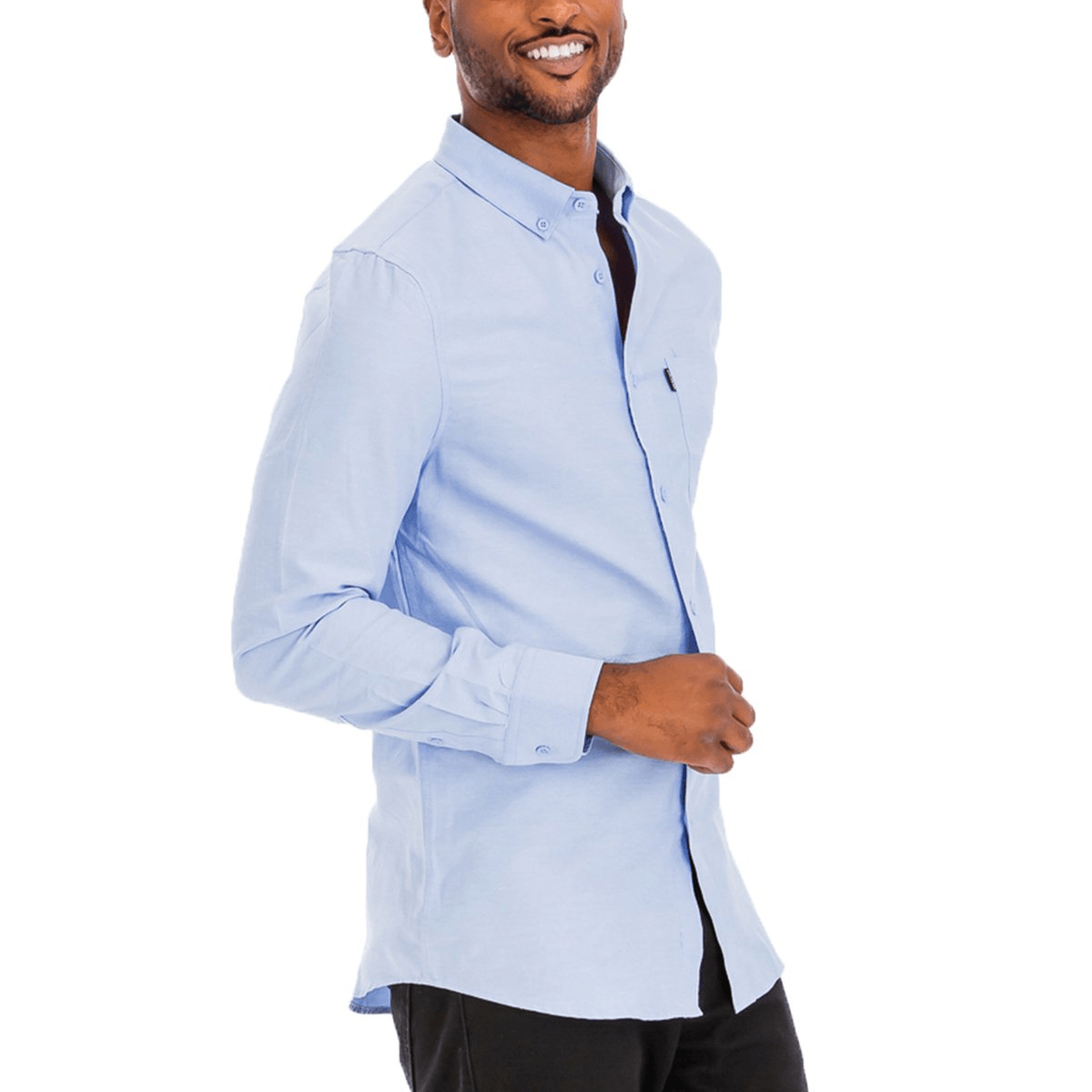 Signature Long Sleeve Button Down Shirt