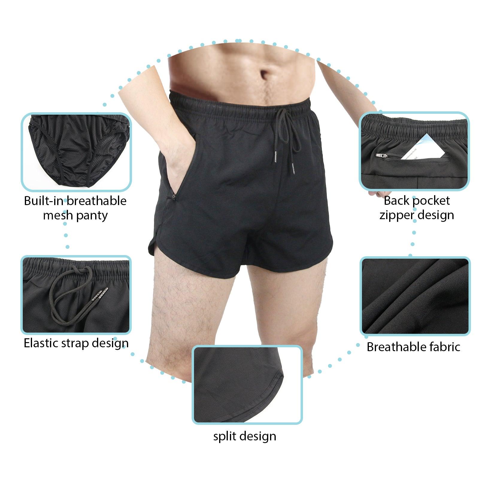 SprintPro Quick-Dry Athletic Shorts