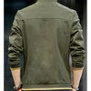 Stand Collar Men's Zip Jacket