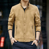 Stand Collar Men's Zip Jacket