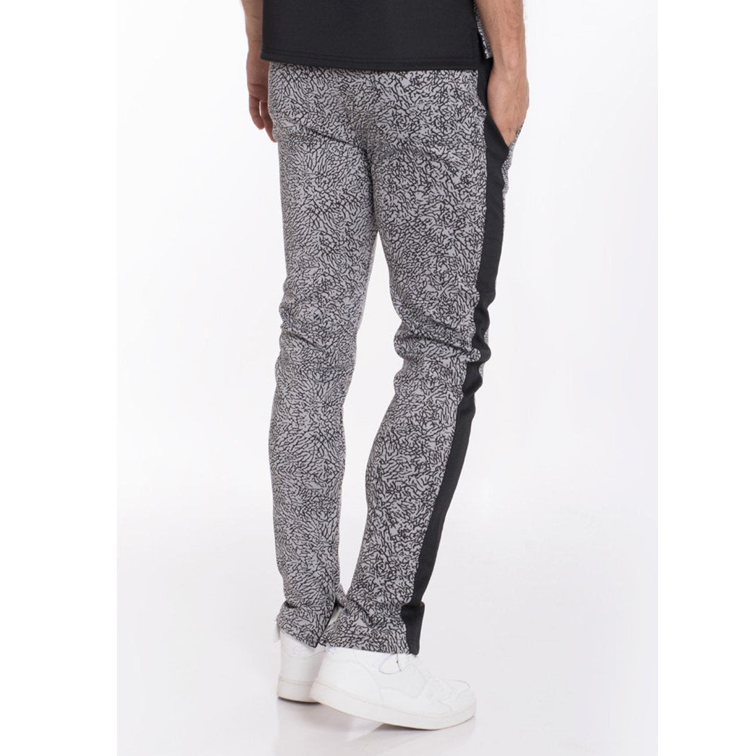 Black Elephant Print Pants